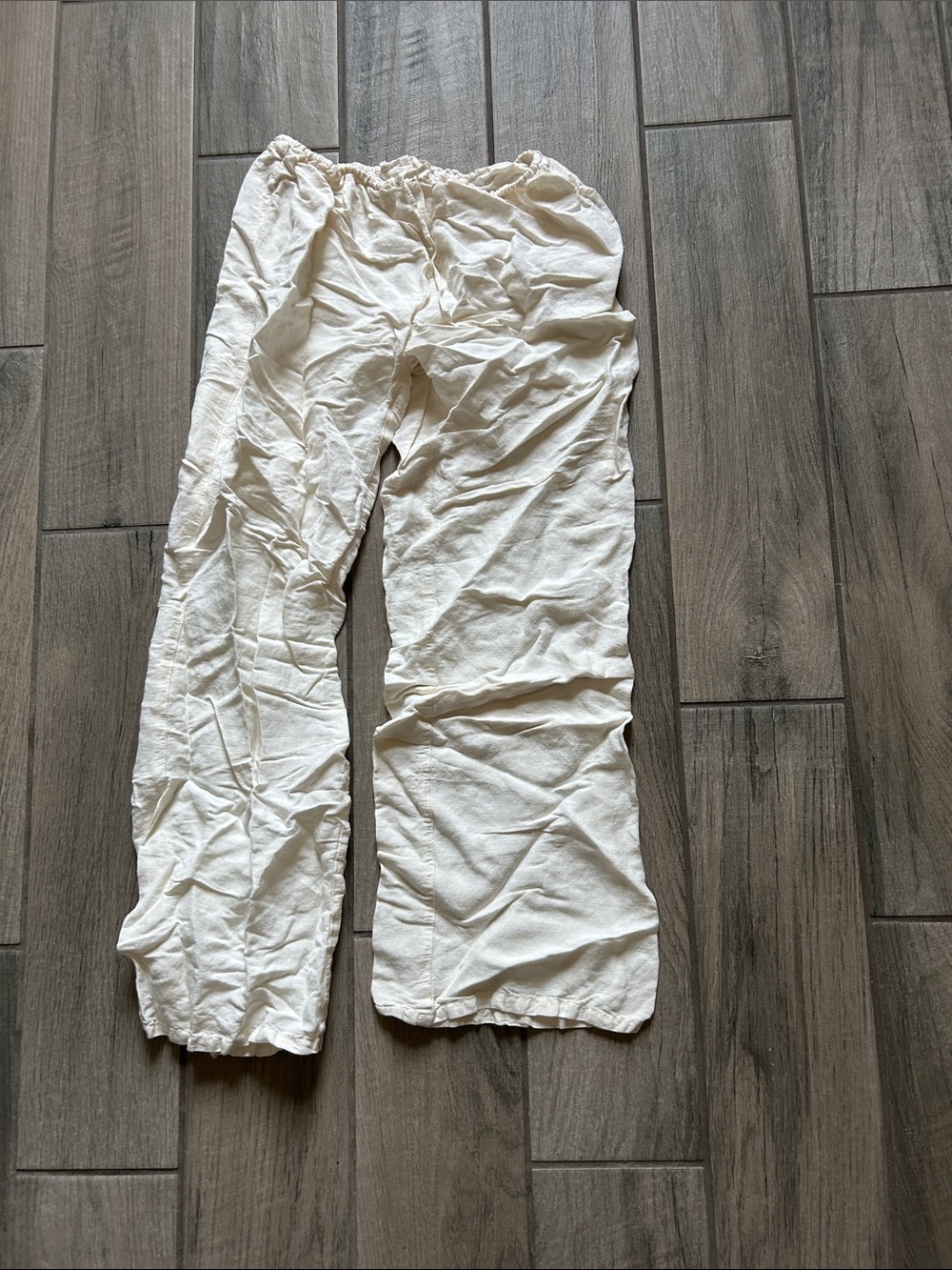 Monday Swimwear Cream Lightweight Swim Coverup Pants
